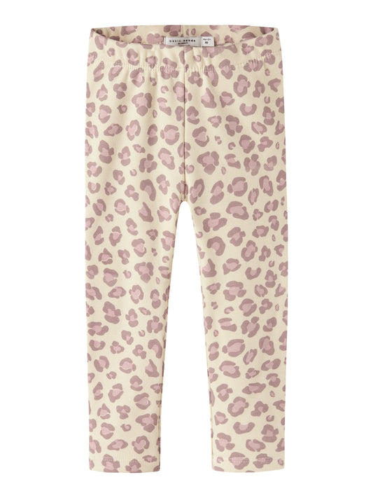 Name it Sweat Leggings mit Leoprint