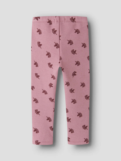 Name it Sweat Leggings mit Einhörnern