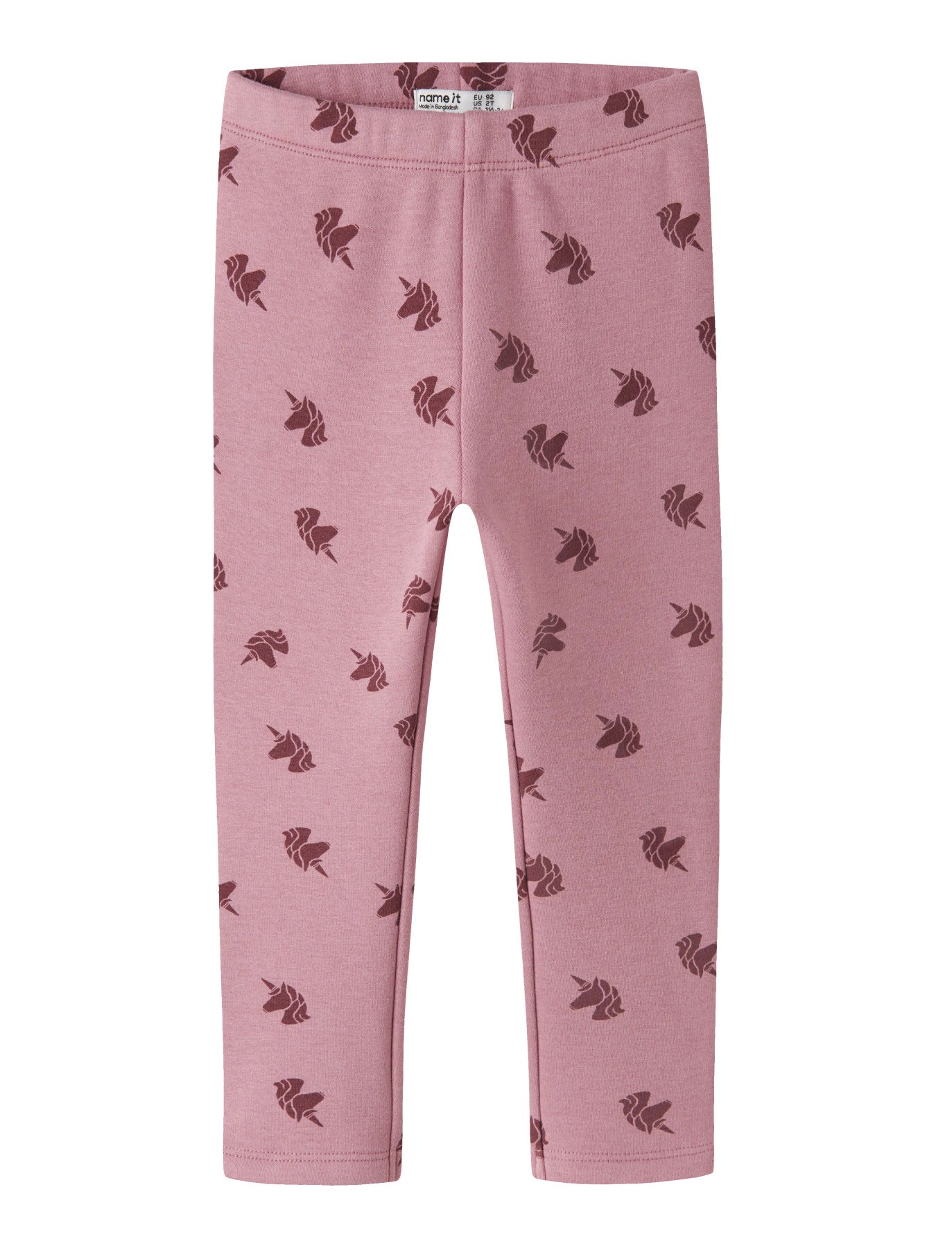Name it Sweat Leggings mit Einhörnern