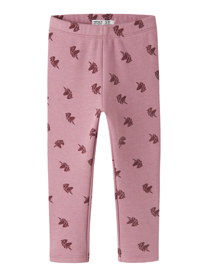 Name it Sweat Leggings mit Einhörnern