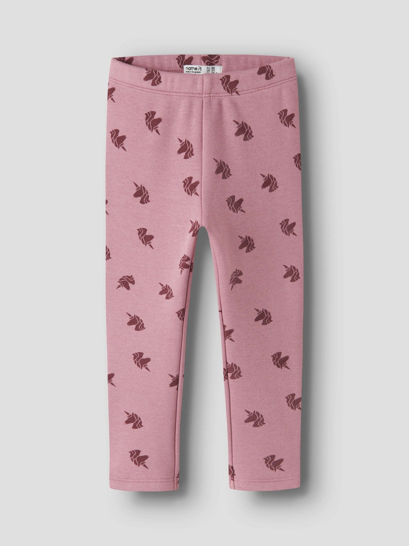 Name it Sweat Leggings mit Einhörnern