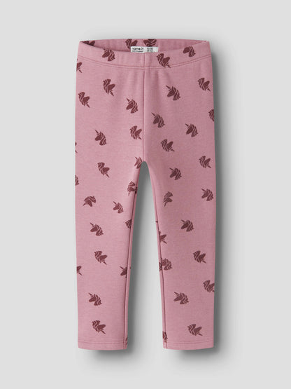 Name it Sweat Leggings mit Einhörnern