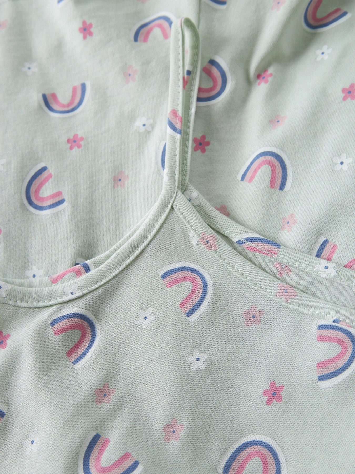 Name it Jumpsuit mit Regenbogenprint