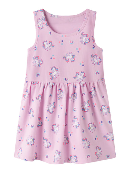 Name it Sommerkleid mit Einhornprint