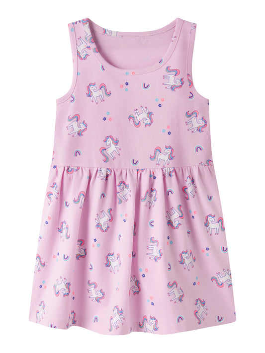 Name it Sommerkleid mit Einhornprint