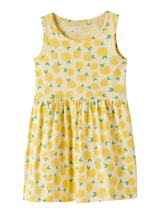 Name it Sommerkleid mit Zitronenprint