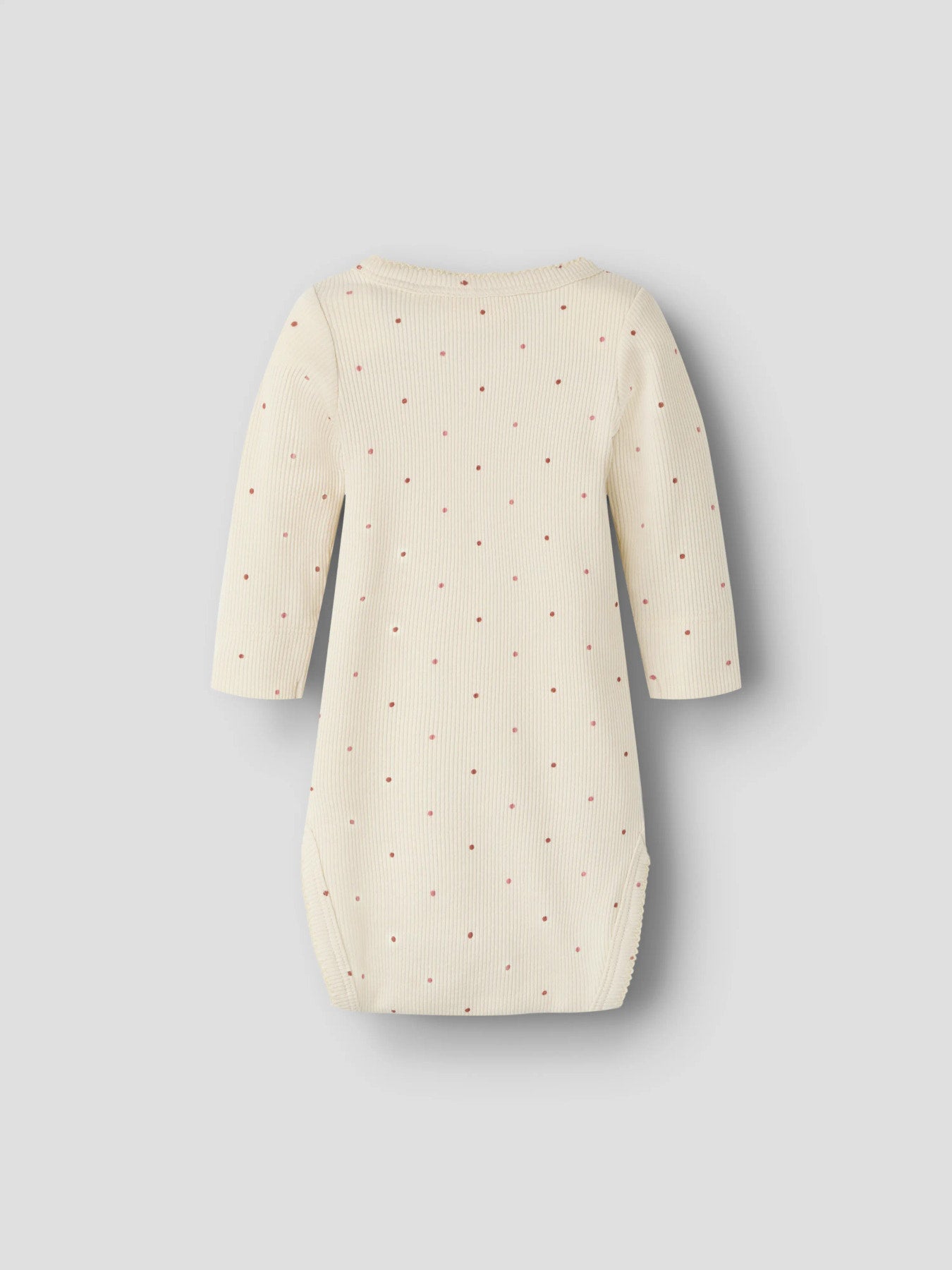 Lil'Atelier Body Langarm mit kleinen Punkten