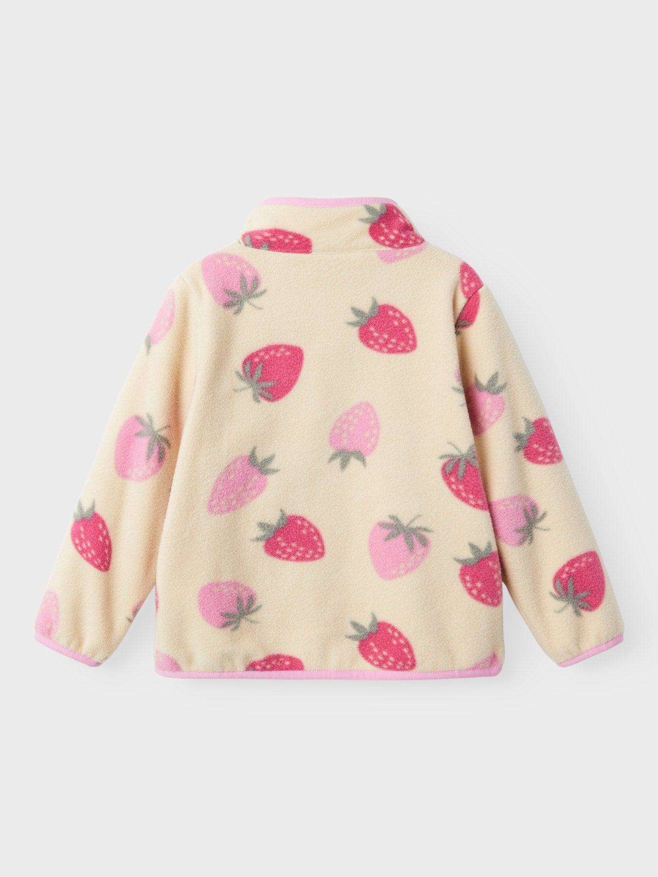 Name it Fleecejacke mit Erdbeeren
