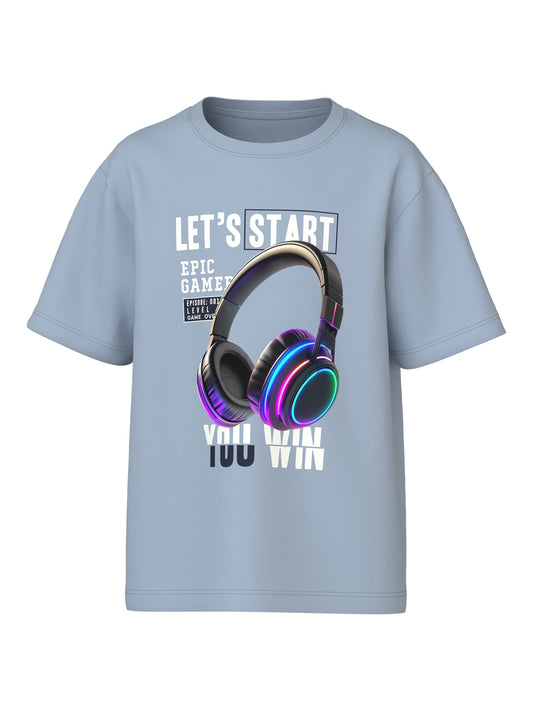 Name it T-Shirt mit Brustprint