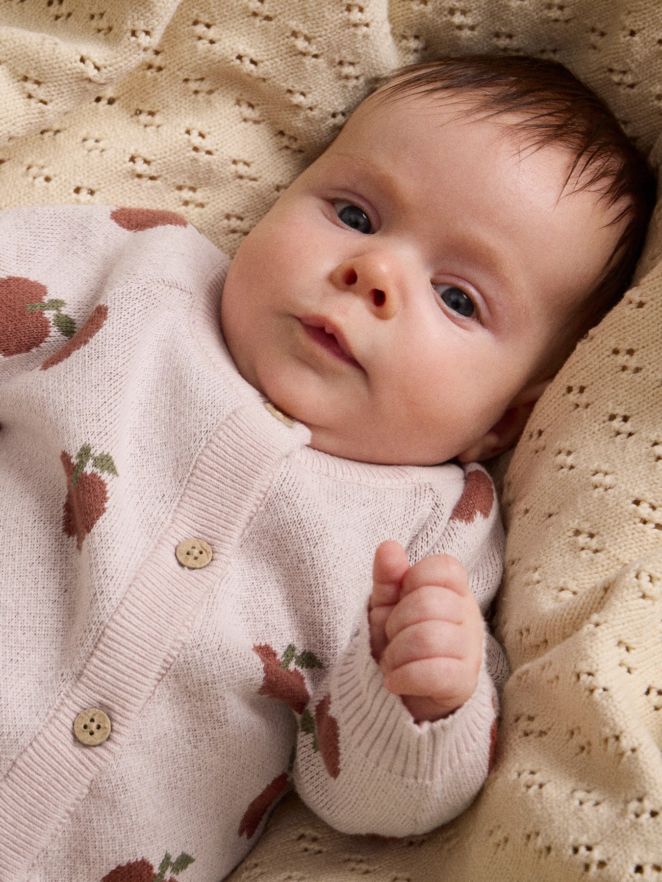 Lil'Atelier Strickjacke Regular Fit aus Bio-Baumwolle