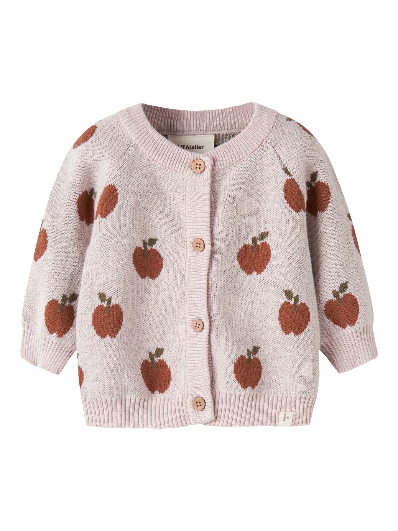 Lil'Atelier Strickjacke Regular Fit aus Bio-Baumwolle