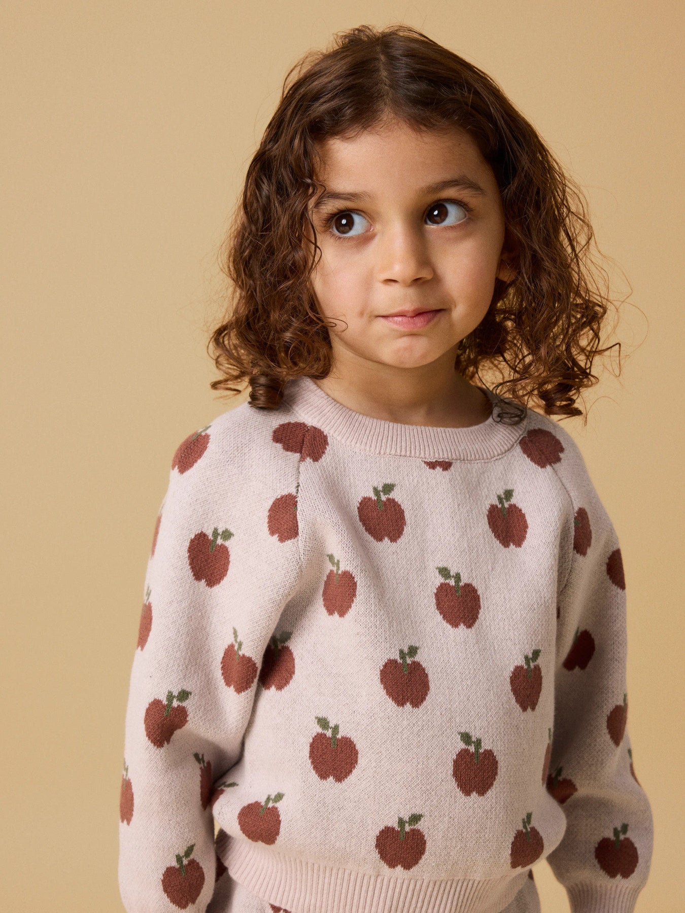 Lil'Atelier Strickpullover aus Bio-Baumwolle