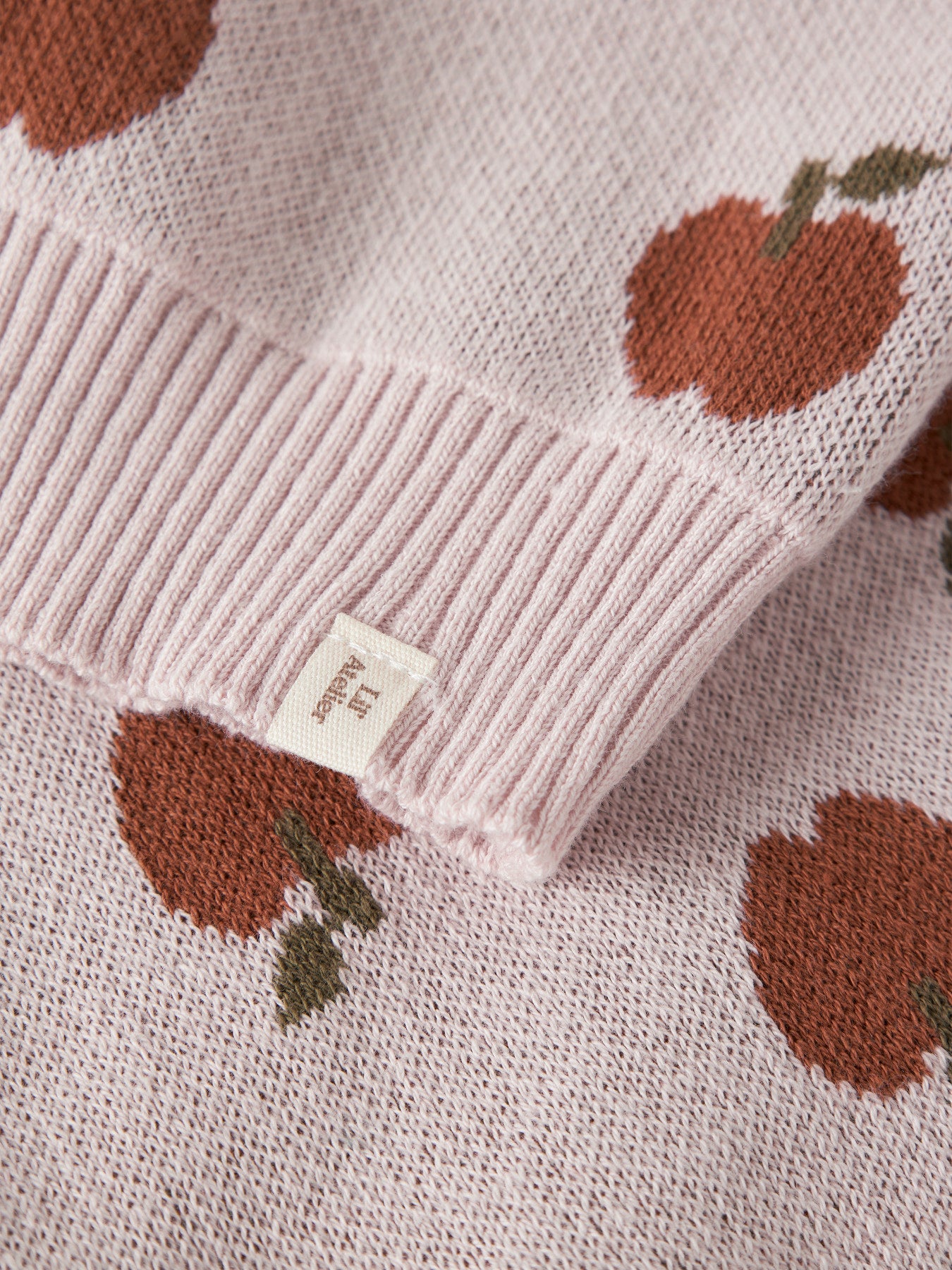 Lil'Atelier Strickpullover aus Bio-Baumwolle