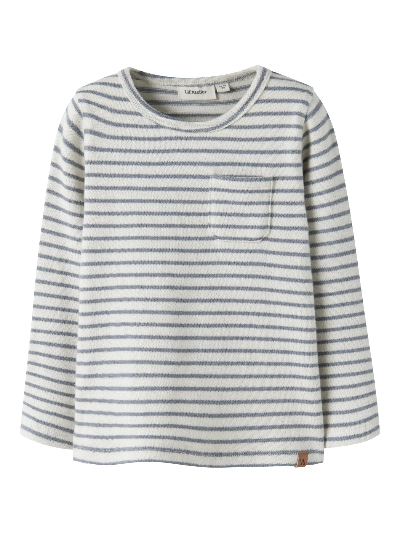 Lil'Atelier Langarmshirt gestreift aus Bio-Baumwolle
