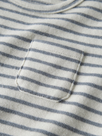 Lil'Atelier Langarmshirt gestreift aus Bio-Baumwolle