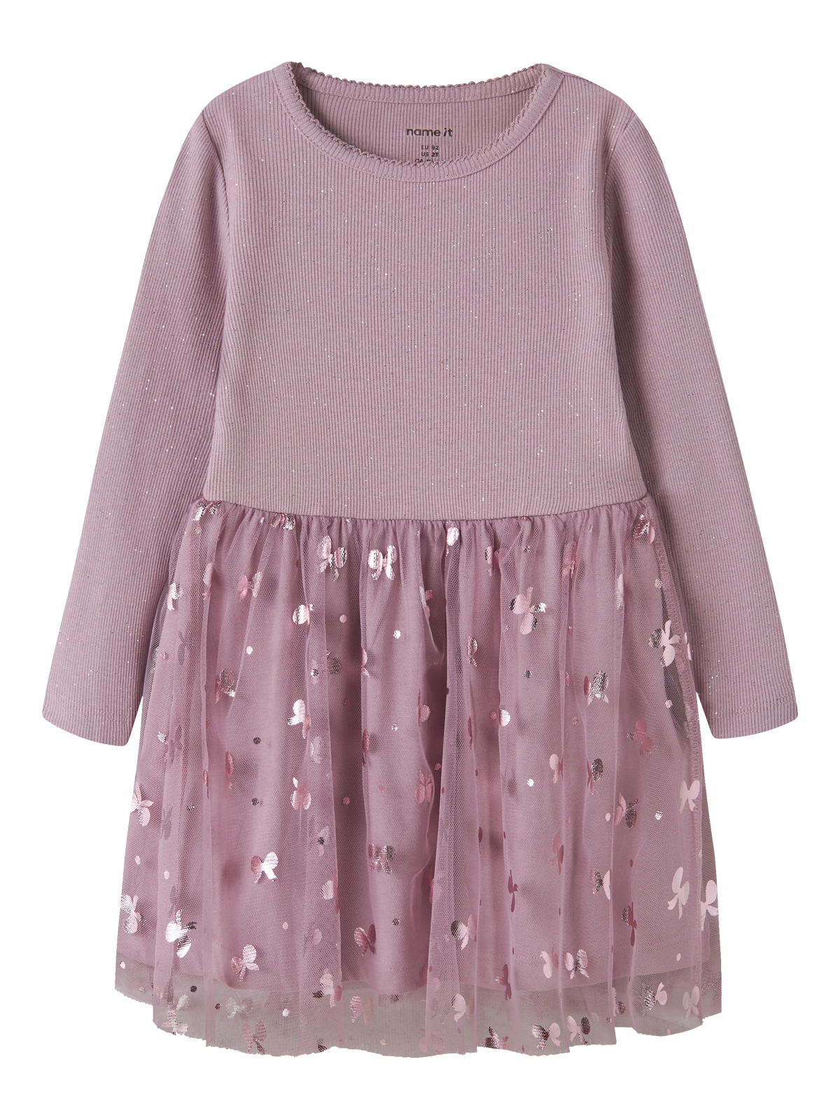 Name it Glitzerkleid mit Tüllrock