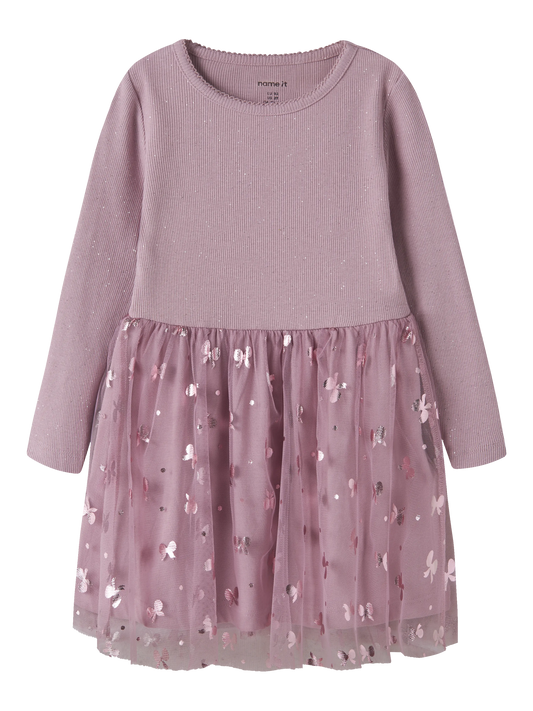 Name it Glitzerkleid mit Tüllrock