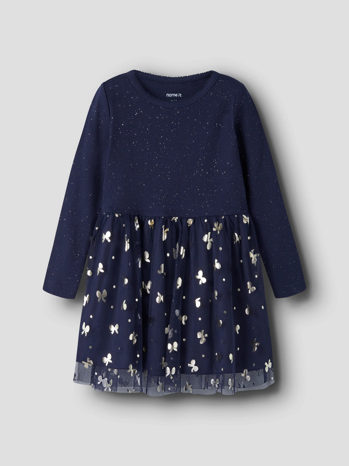 Name it Glitzerkleid mit Tüllrock