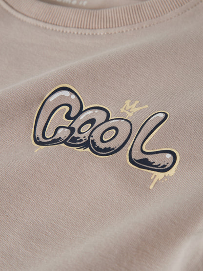 Name it T-Shirt mit Rückenprint aus Bio-Baumwolle