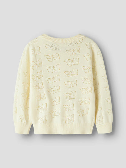 Name it Strickjacke mit Lochmuster