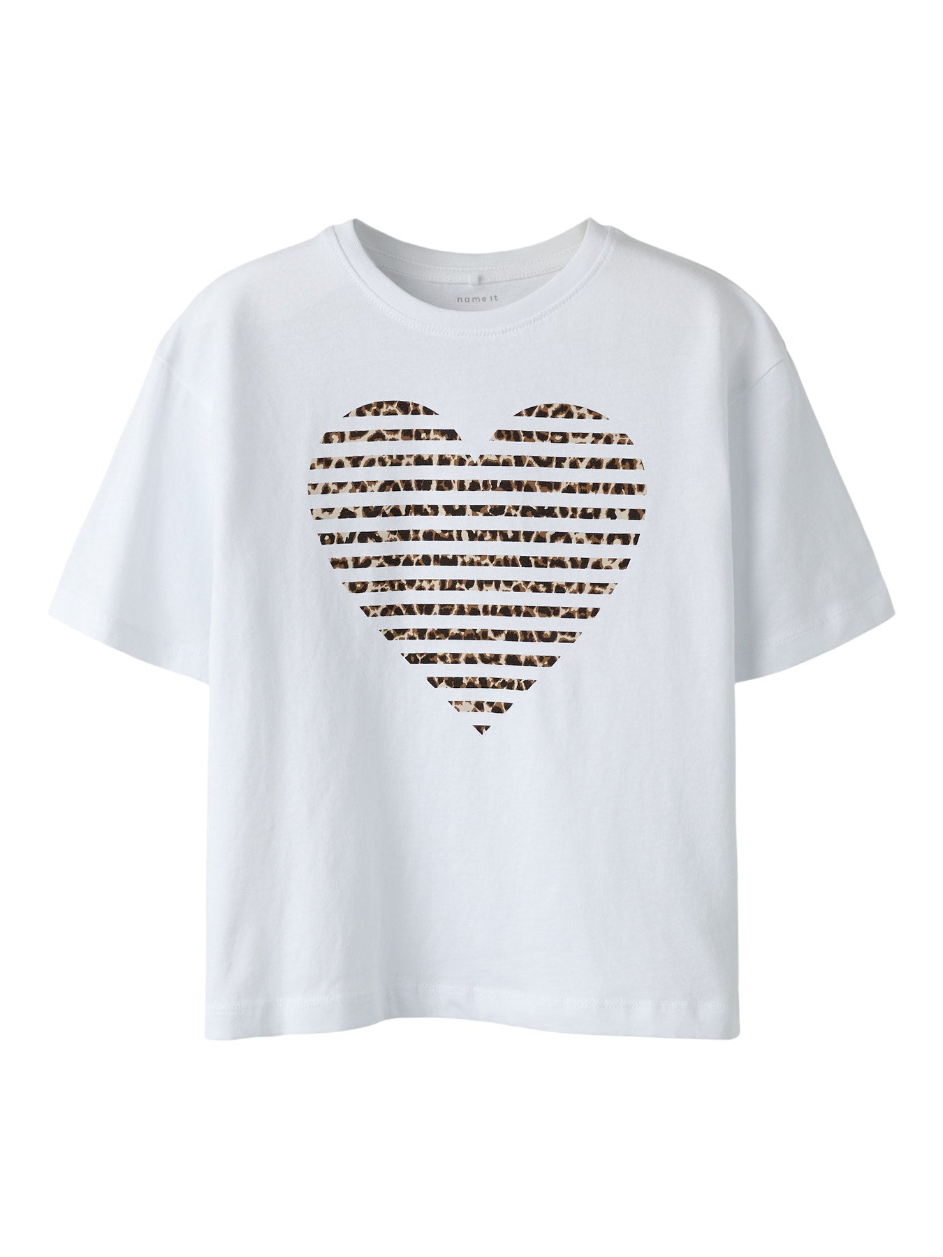 Name it T-Shirt mit Leoprint aus Bio-Baumwolle