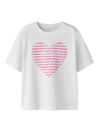 Name it T-Shirt mit Zebraprint aus Bio-Baumwolle