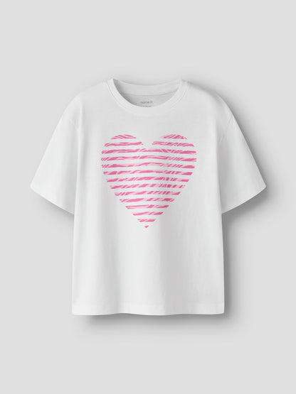 Name it T-Shirt mit Zebraprint aus Bio-Baumwolle