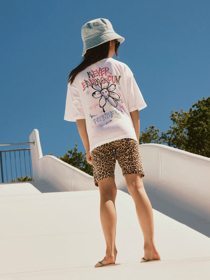 Name it Radlerhose mit Leoprint