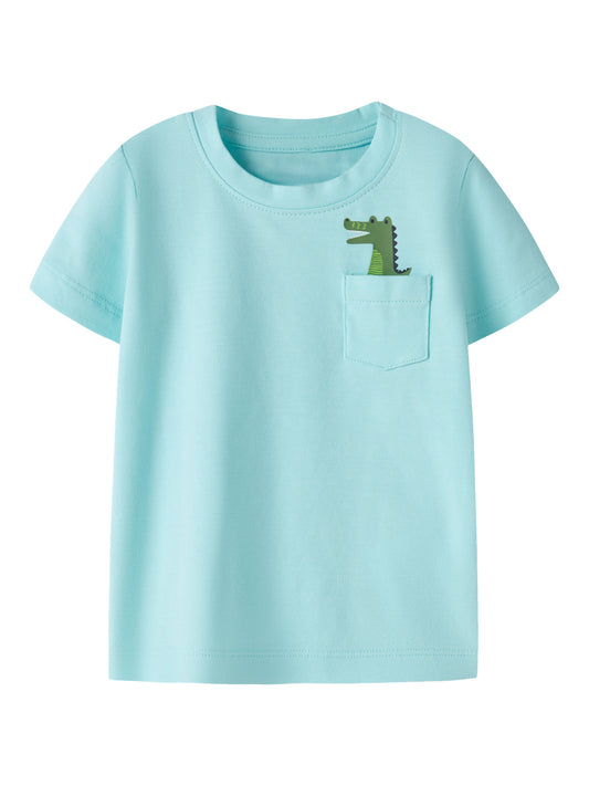 Name it T-Shirt mit Krokodilprint aus Bio-Baumwolle