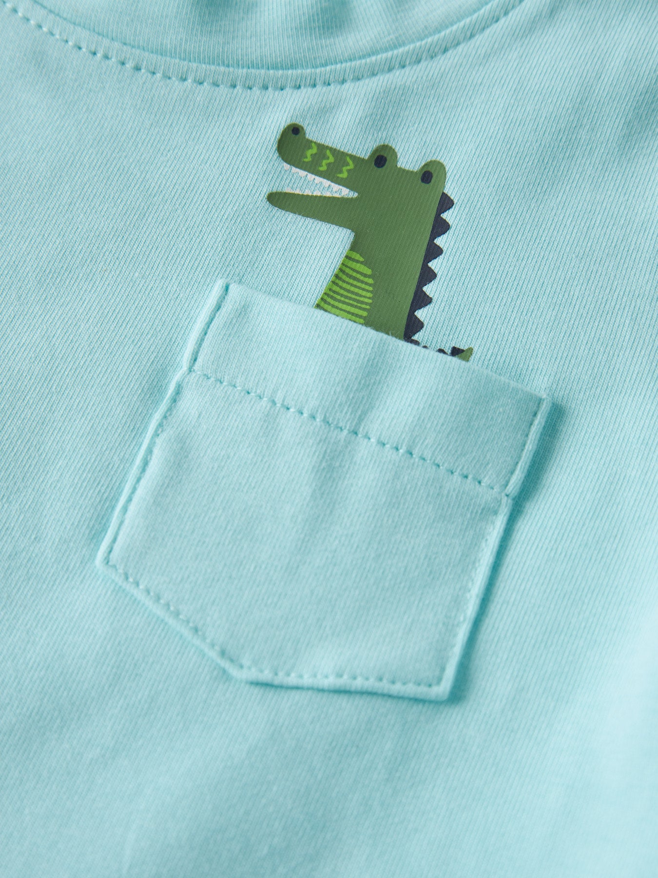Name it T-Shirt mit Krokodilprint aus Bio-Baumwolle