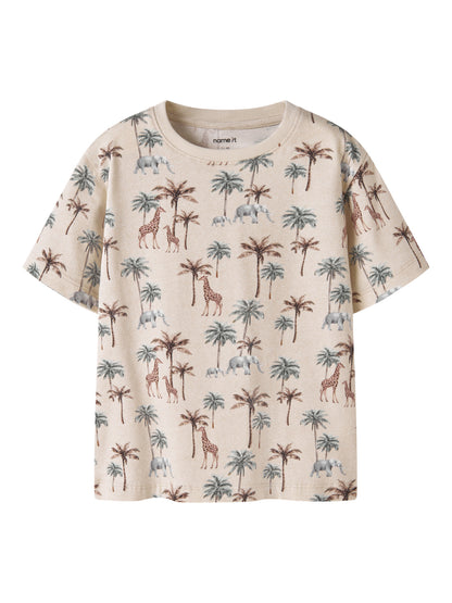 Name it T-Shirt mit Alloverprint