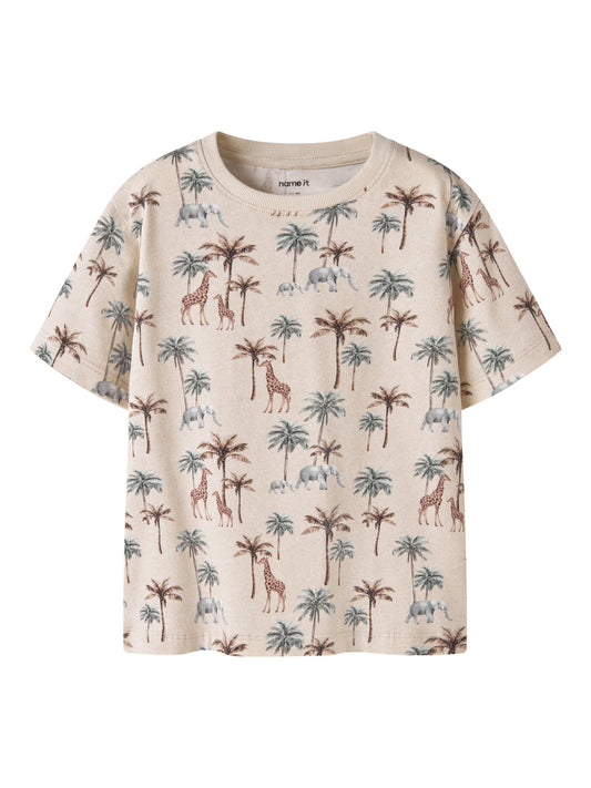 Name it T-Shirt mit Alloverprint