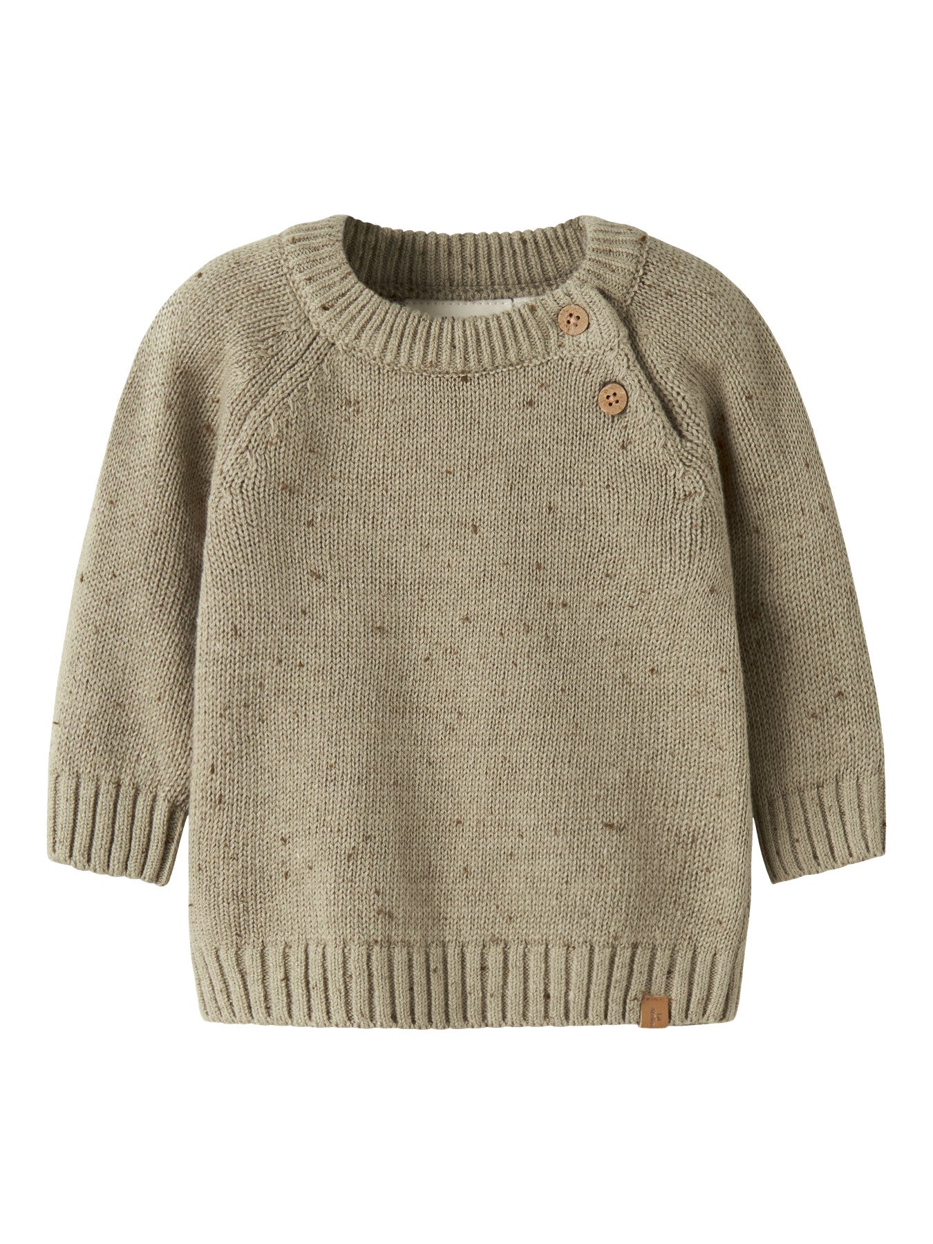 Lil'Atelier Strickpullover Regular Fit aus Bio-Baumwolle