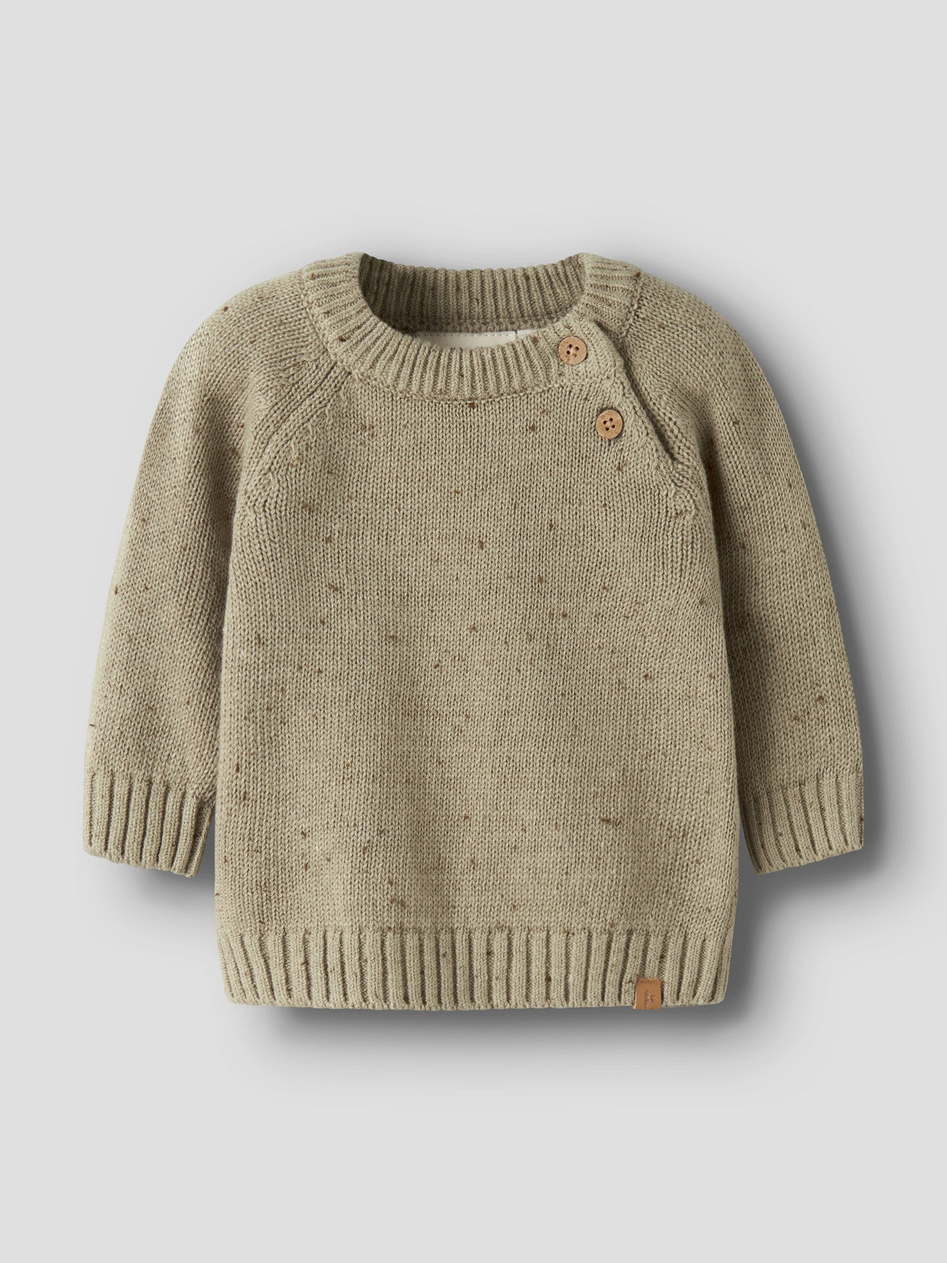 Lil'Atelier Strickpullover Regular Fit aus Bio-Baumwolle