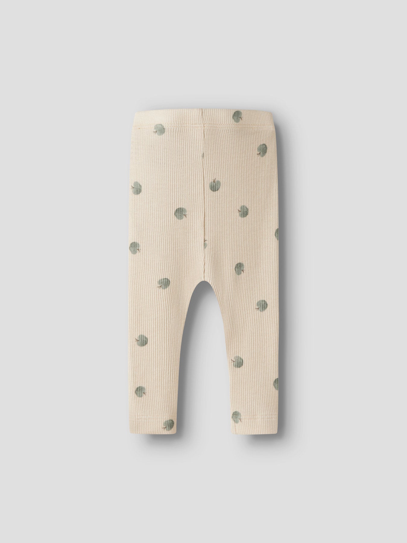 Name it Leggings gerippt mit kleinen Äpfeln