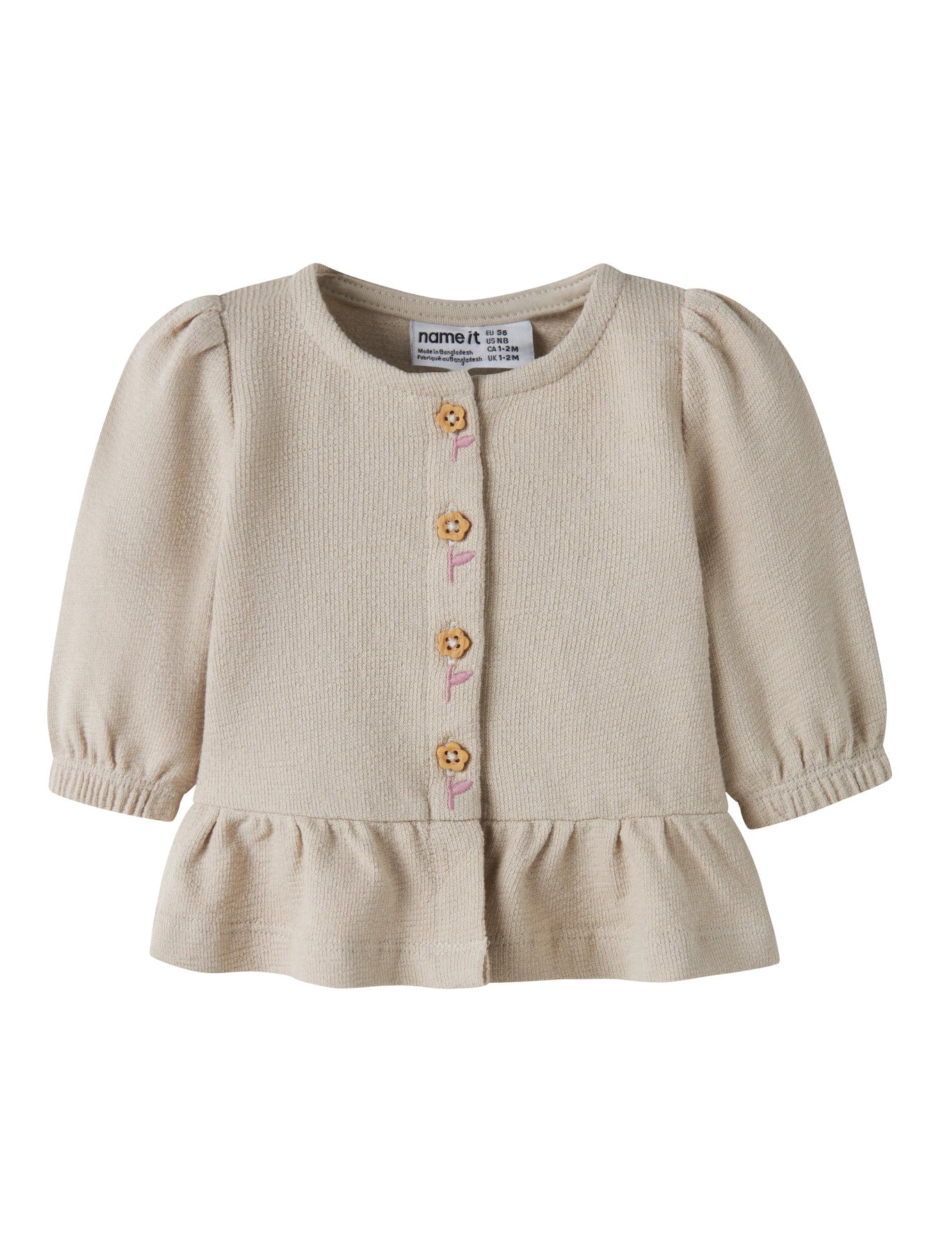 Name it Sweatjacke aus Bio-Baumwolle