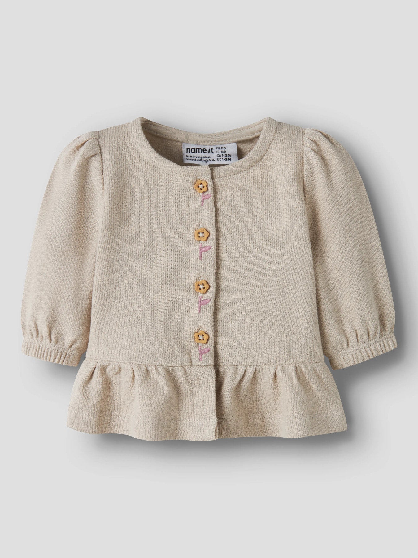 Name it Sweatjacke aus Bio-Baumwolle
