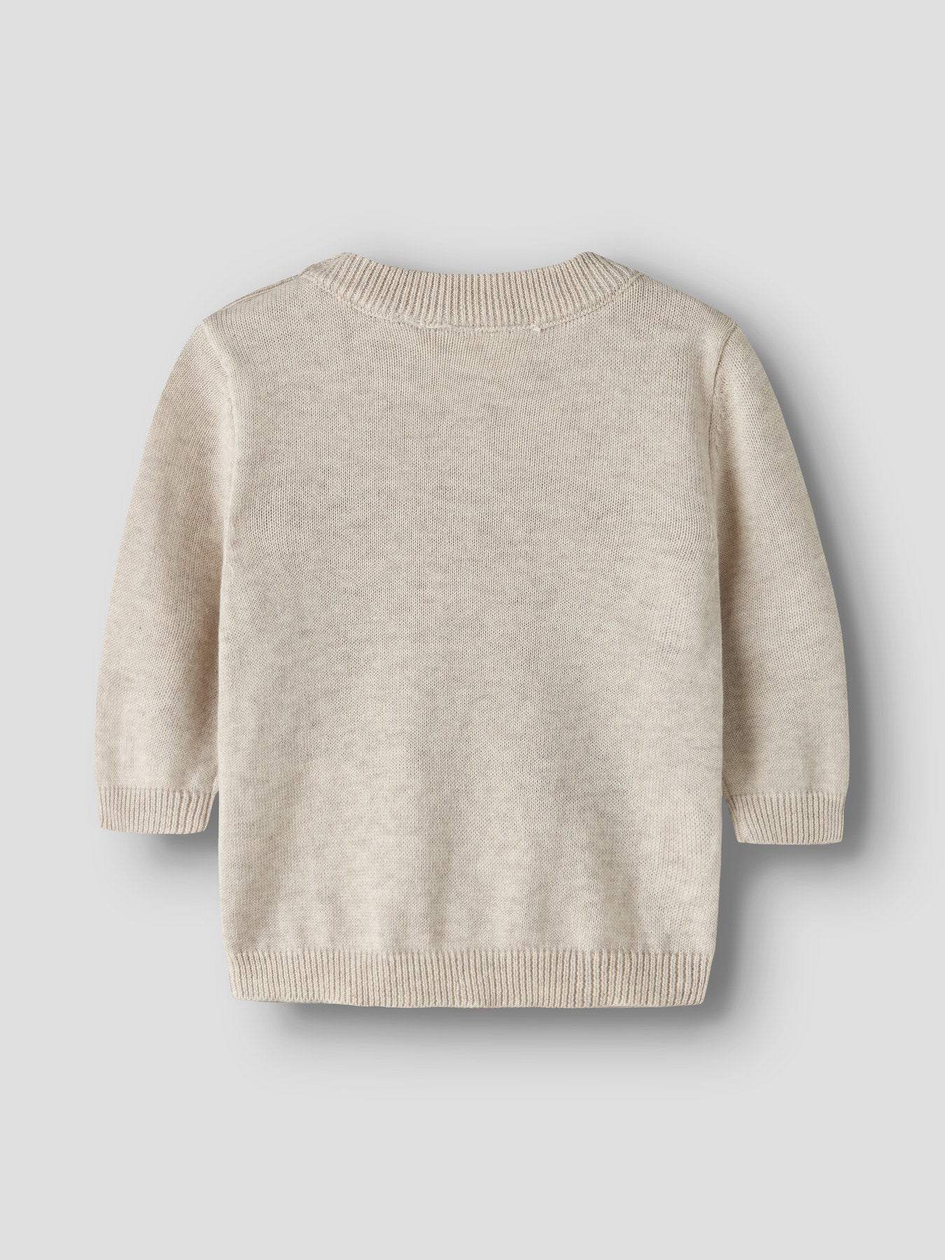 Name it Strickpullover mit Kuh aus Bio-Baumwolle