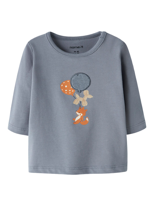 Name it Langarmshirt mit Luftballon-Applikation