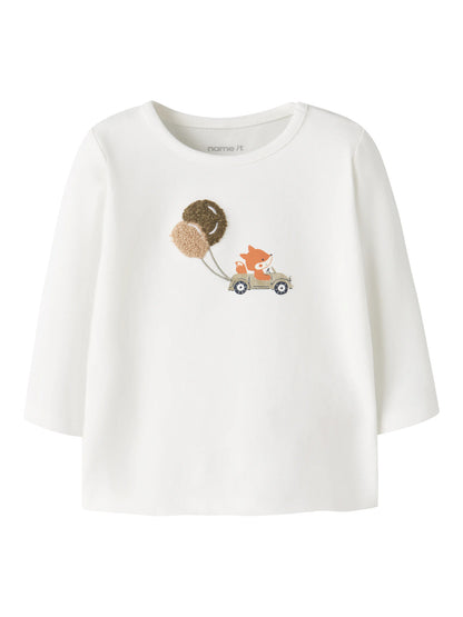 Name it Langarmshirt mit Luftballon-Applikation