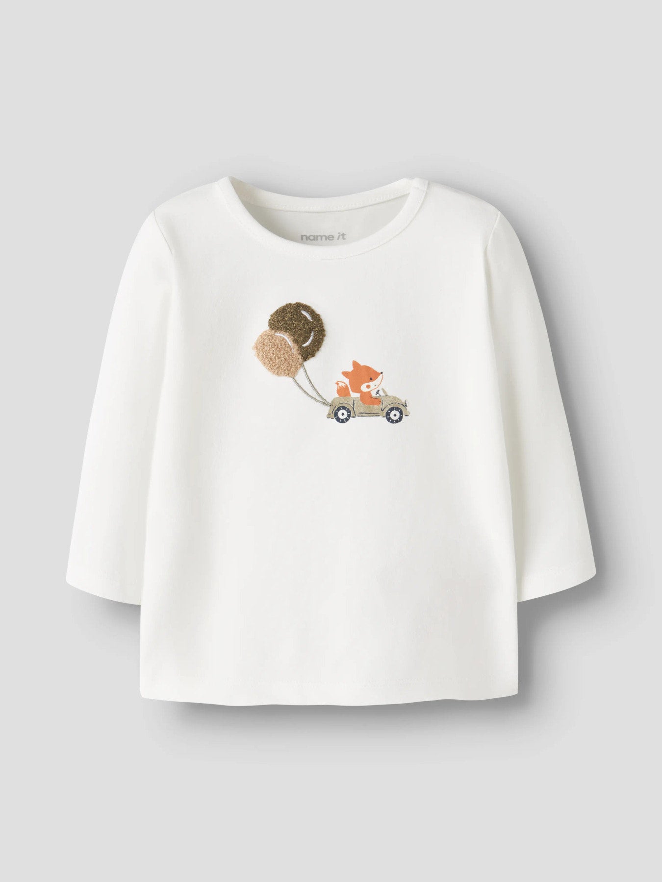 Name it Langarmshirt mit Luftballon-Applikation