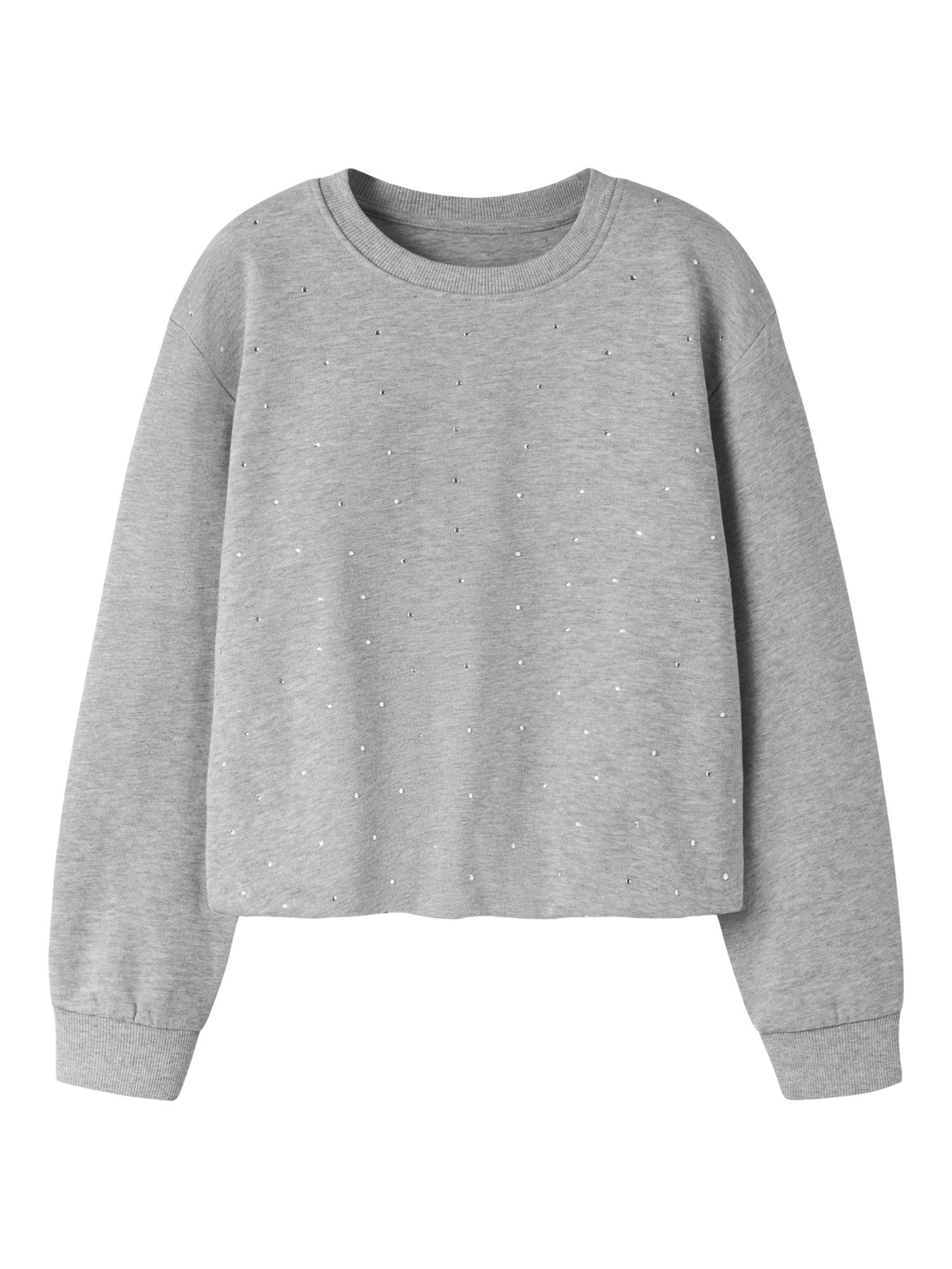 Name it Sweatshirt mit Strasssteinen