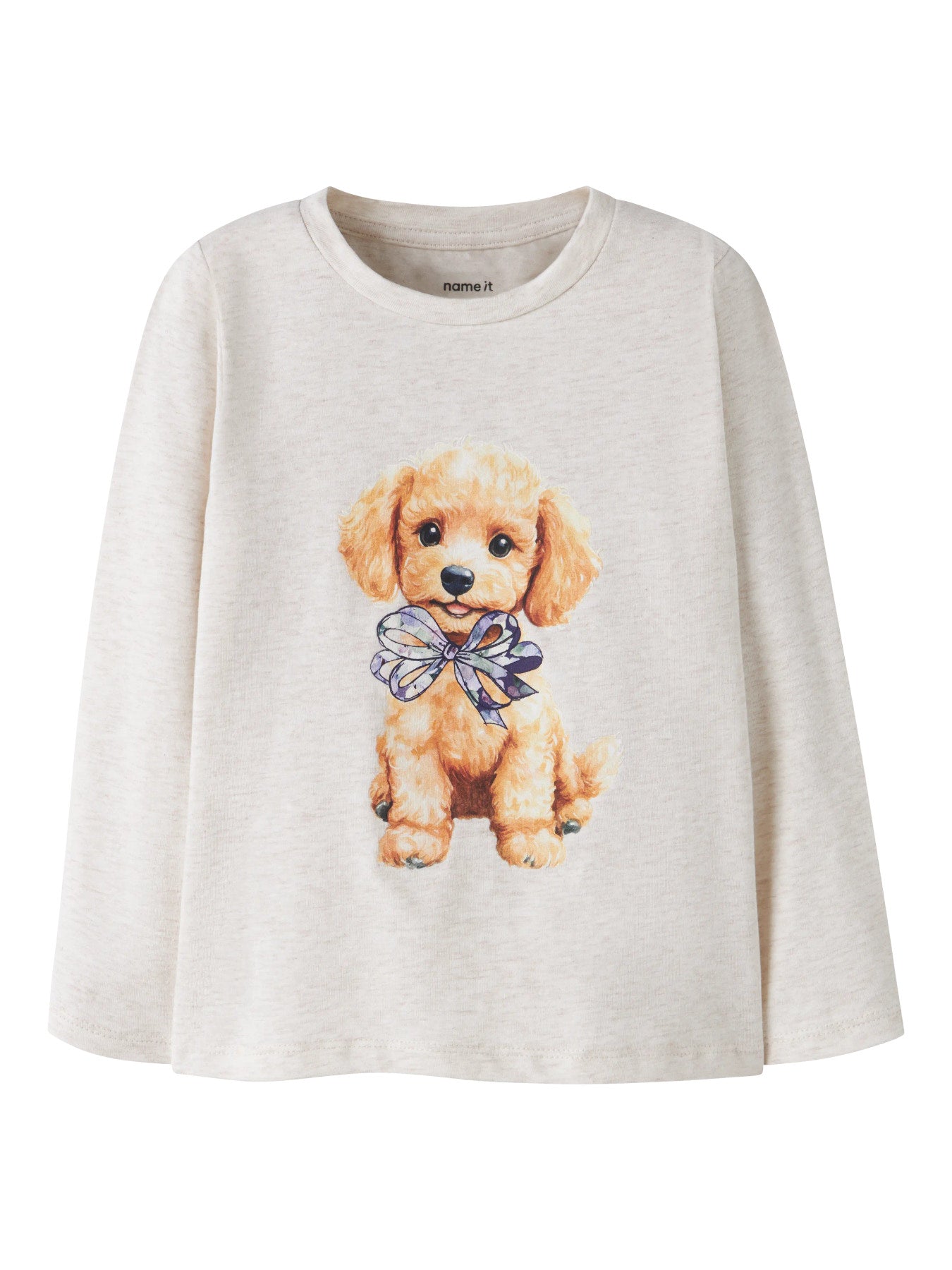 Name it Langarmshirt mit Hundeprint