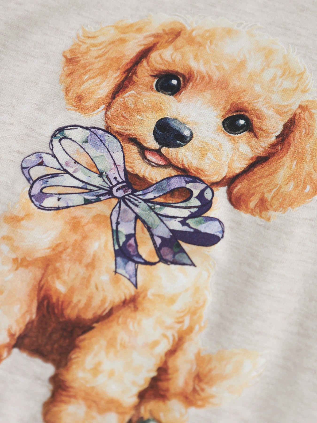 Name it Langarmshirt mit Hundeprint