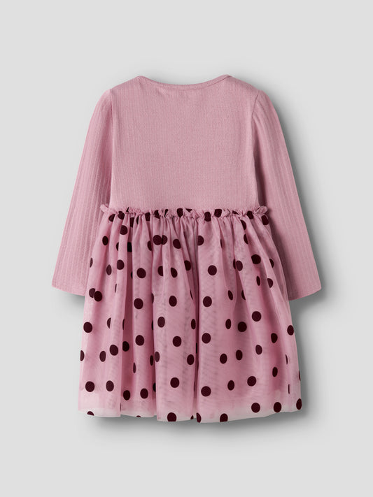 Name it Langarmkleid mit Tüllrock