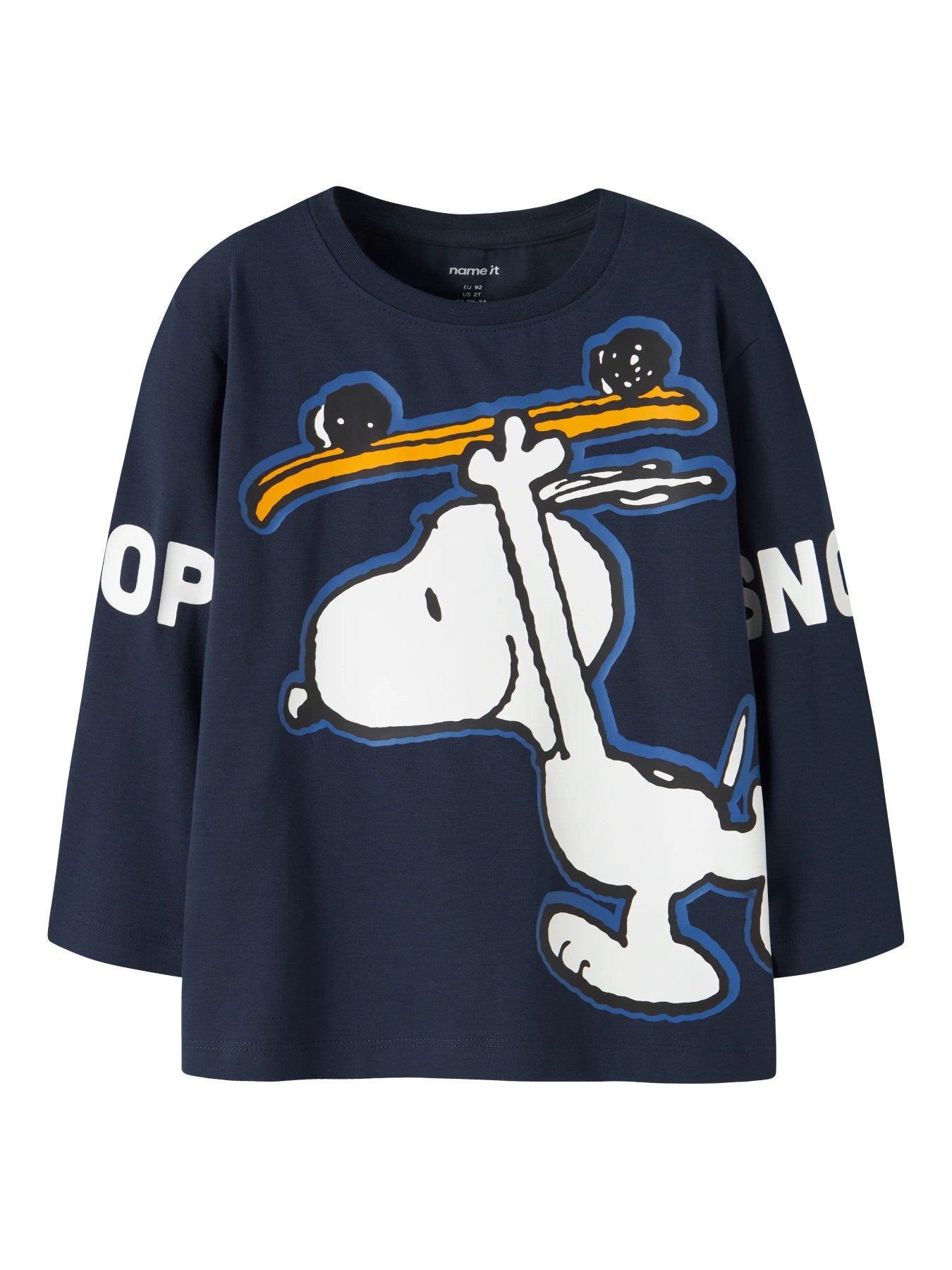 Name it Langarmshirt mit Snoopy-Print