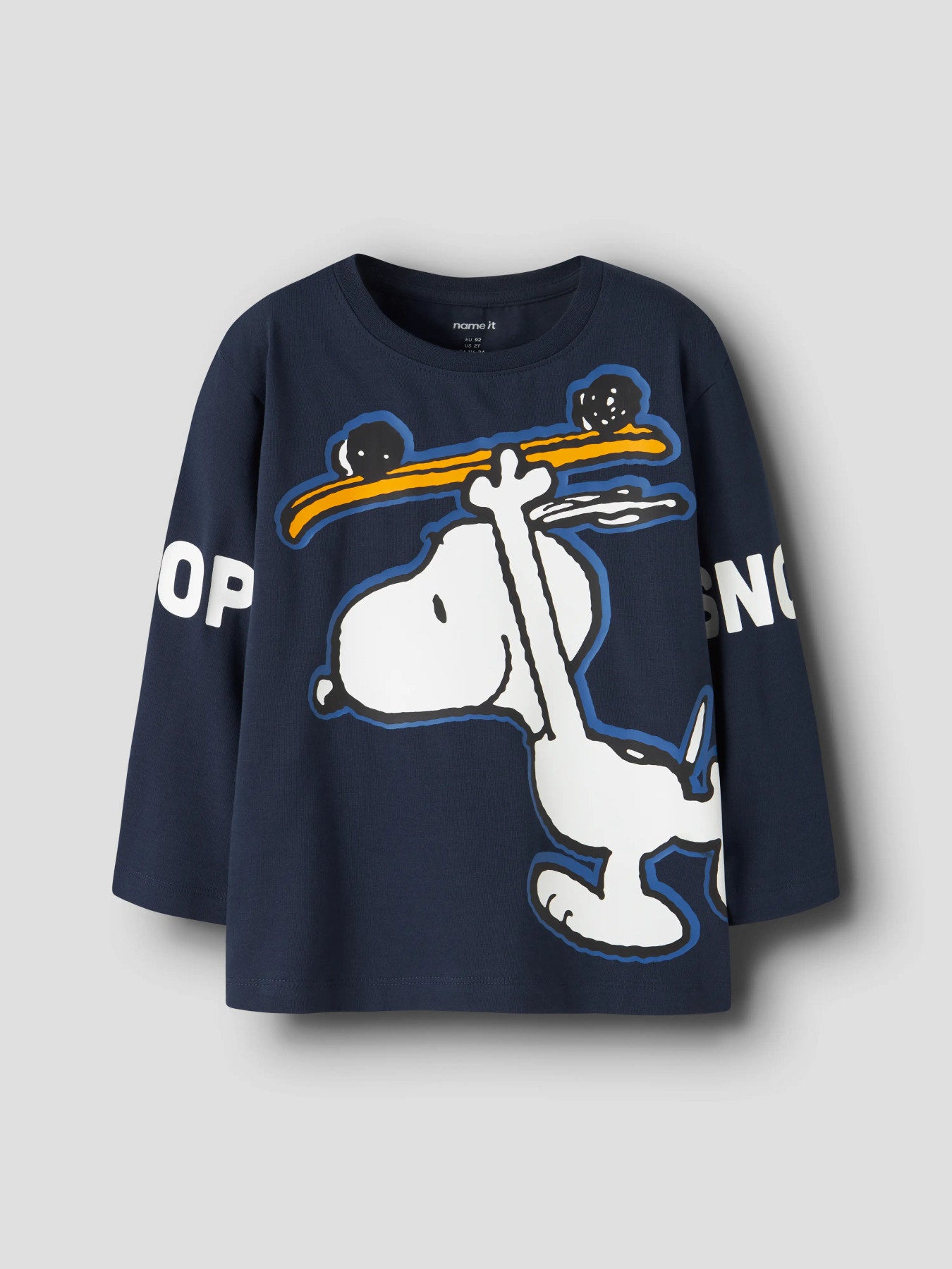 Name it Langarmshirt mit Snoopy-Print