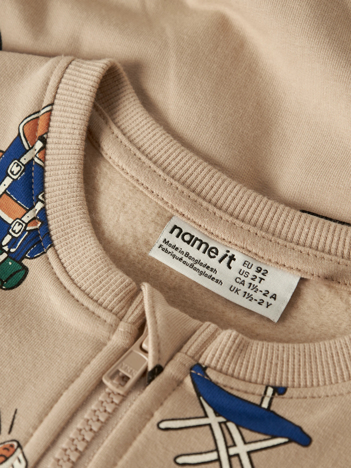 Name it Sweatjacke Oswald mit Alloverprint
