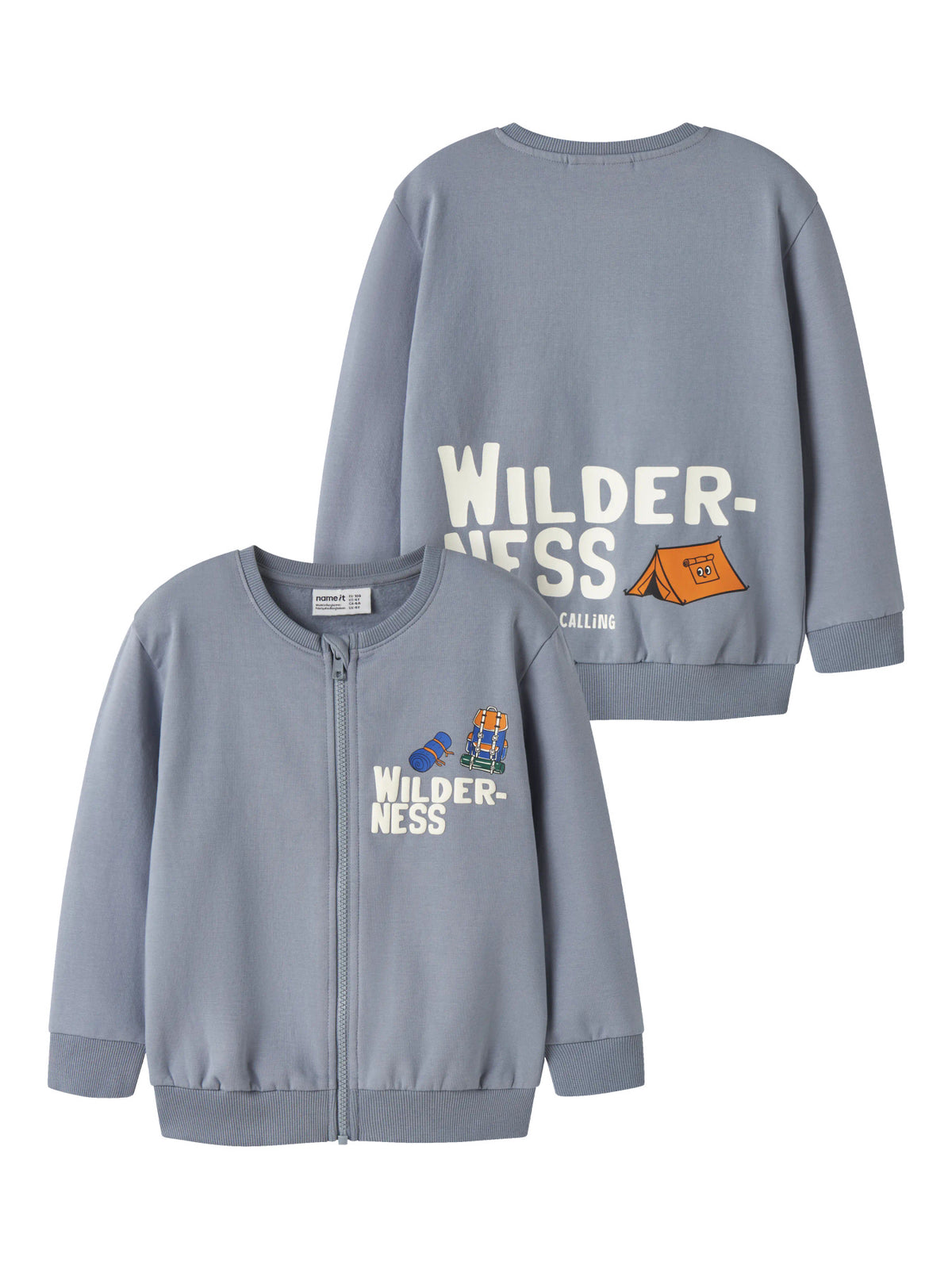 Name it Sweatjacke Oswald mit Print