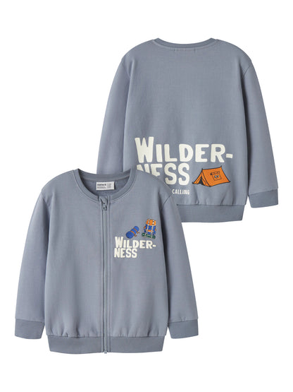 Name it Sweatjacke Oswald mit Print